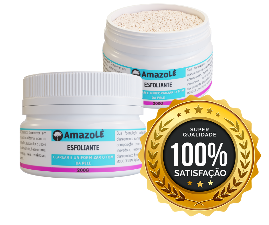 Amazolé Esfoliante Clareador 200g – 100% Satisfação