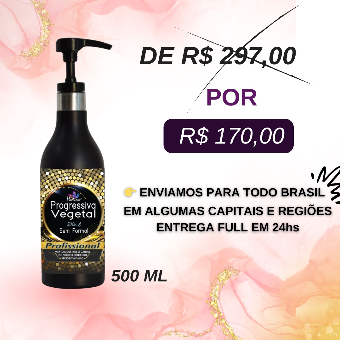 Preço promocional Progressiva Vegetal Havana